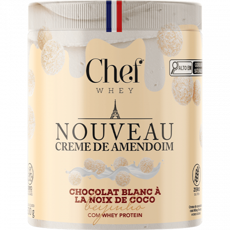 CREME DE AMENDOIM - BEIJINHO 600G - CHEF WHEY