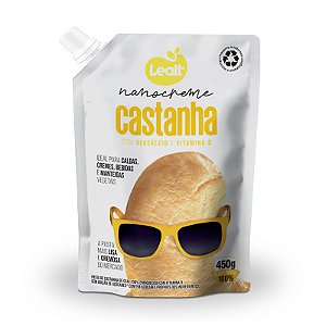 NANOCREME CASTANHA LEATT 450G - Rende 6,5 litros